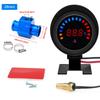AD 45~120 ℃ Water Temperature Gauge Car Digital LCD Water Temp Meter With 10mm Temperature Sensor Adapter For 12V 24V Car Truck