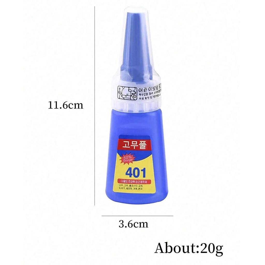 1/2/6pcs 20g Super Strong Nail Glue For False Nails Soft Nail Tips Gel Quick Drying,Suitable For Nail Art Beginners Adhesive Gel 4