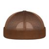 Vintage Beanies Hat Punk Casual Hat Hip Hop Caps Brimless Hat Adjustable Breathable Skull Hat for Female Male