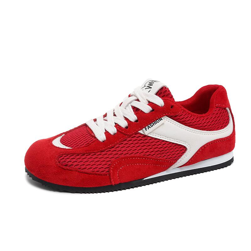 Sports Women's Shoes 2025 New Summer Thin Mesh Shoes Breathable Mesh Sports and Leisure Shoes Lightweight Forrest Gump Travel Shoes