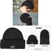 Knitted Winter Mens Hat With Windproof And Thermal Features For Cold Weather Wear