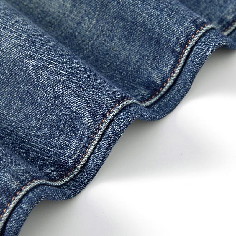 RAIN.CUN Women's High-Waist Loose Straight-Leg Fleece-Lined Jeans