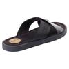 BASE LONDON Mens Webb Leather Sliders