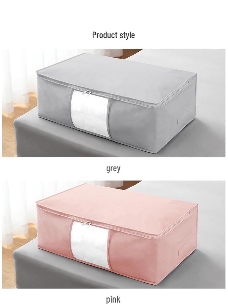 Velkokapacitní úložná taška na přikrývky a oblečení pro domácnost a stěhování