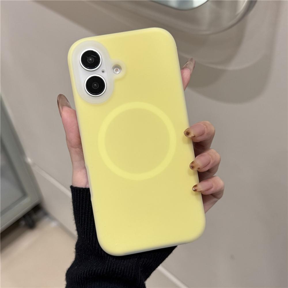 

For Magsafe Jelly Liquid Silicone Magnetic Matte Case For iPhone 17 16 Pro Max 15 14 13 12 Shockproof Bumper Thicken Soft Cover For iPhone 11