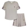 Fashion Casual Sports Suit for Women Summer Thin Fashion Short-sleeved Shorts Two-piece Set