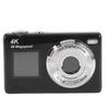 4K Digital Camera 48MP HD Dual Screen 16x Digital Zoom Auto  Selfie Camera for Photography Students Teens