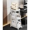 Rolling Utility Cart with Wheels Multi Functional Storage Trolley for   Living Room Kitchen Movable Storage