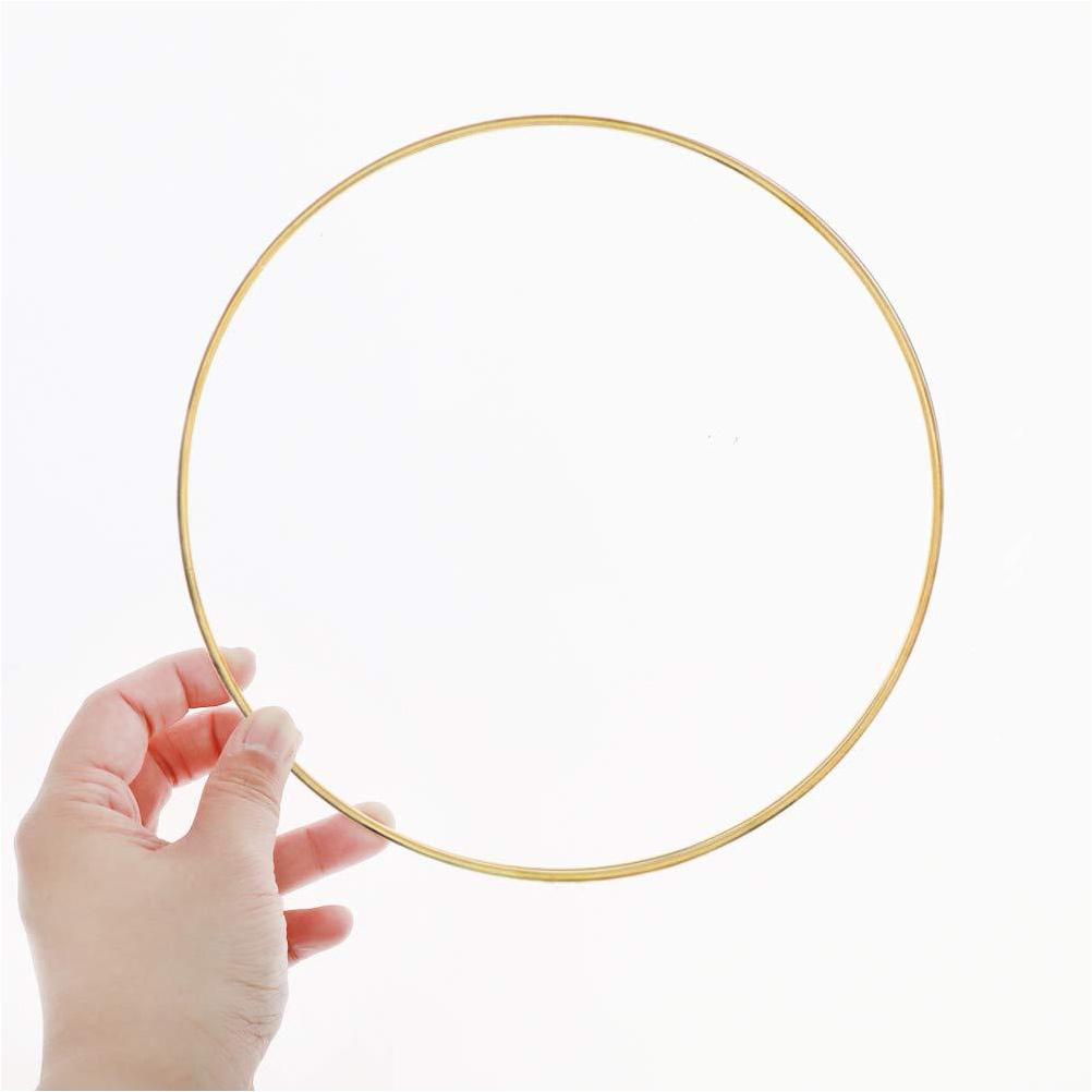 10 Pcs Dream Catcher Hoop Decor Macrame Rings Circle Wall The Dreamcatcher Metal Decorations