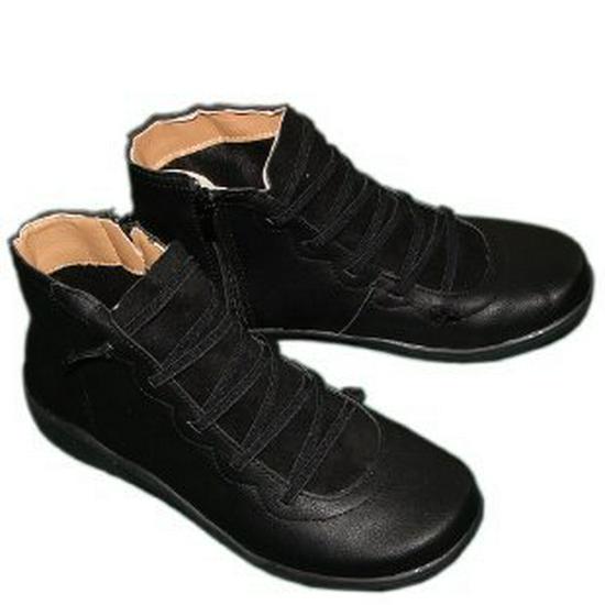 

Женские повседневные кожаные ботинки с круглым носком и боковой молнией, 2022 36 светло-коричневого