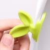 Toilet Lifter Green Leaf Cover Lifting Handle Cartoon Adhesive Install Plastic Durable Toilet