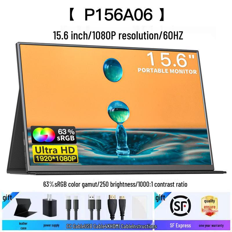15.6" 4K Touch OLED 144Hz Portable Display for Switch