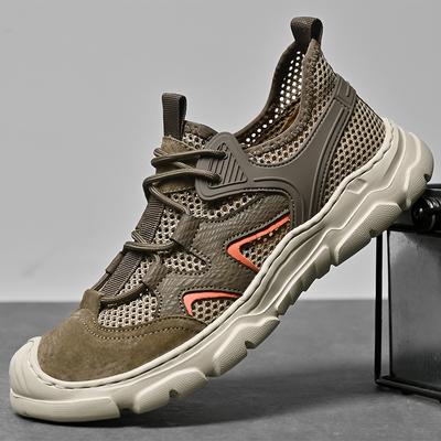 Chaussures d'été en maille pour hommes, chaussures d'extérieur en amont