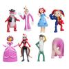 Magical Digital Circus 8 Styles Set Q Version Figurine Models, Rabbit Clown Dolls Cartoon Peripherals Cake Ornaments Toy Models