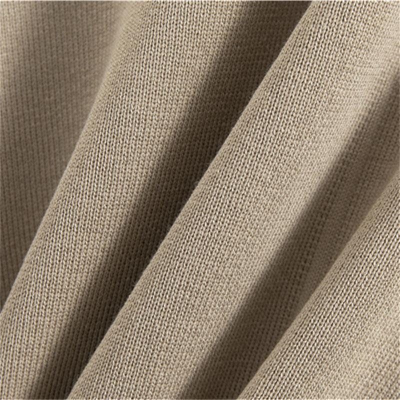 Women's autumn and winter slim fit knitted Suit New polo collar sweater hip hugging skirt two-piece set