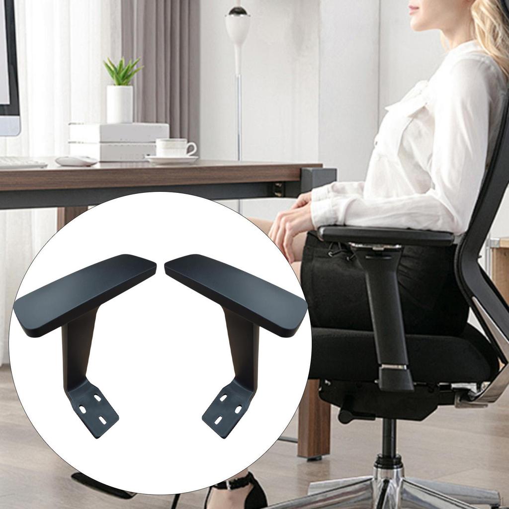 2x Furniture Office Chair Armrests Gaming Arms Lightweight Modern Comfortable Grip Arm Rests