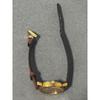 Used Operation OMEGA Omega ladies watch gold dial brown leather belt hand winding