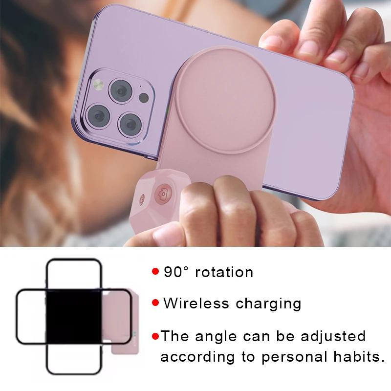 Magnetic Wireless Selfie Stick Type-C Charging Multifunctional Camera Handheld Holder Bluetooth-compatible for Iphone Android