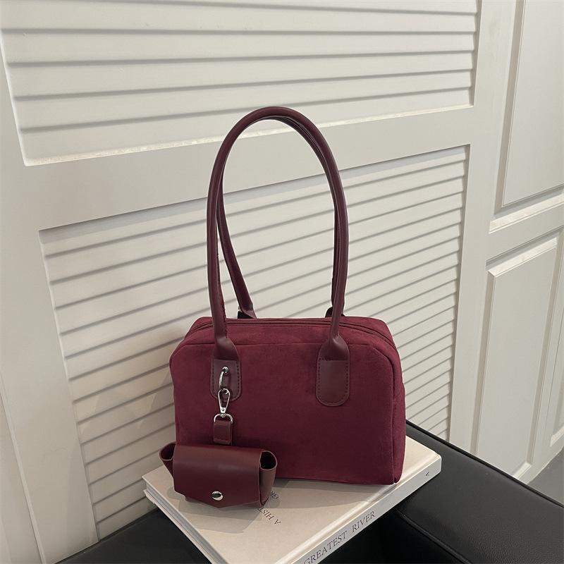 Borsa premium da donna autunno nuovo borsa da ascella per pendolari alla moda semplice design di nicchia borsa a tracolla