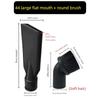 Attack Vacuum Cleaner round Brush Suction Head Hose Connector round Brush Head Hair Head Bf501bf502 Accessories Complete Collection Neutral