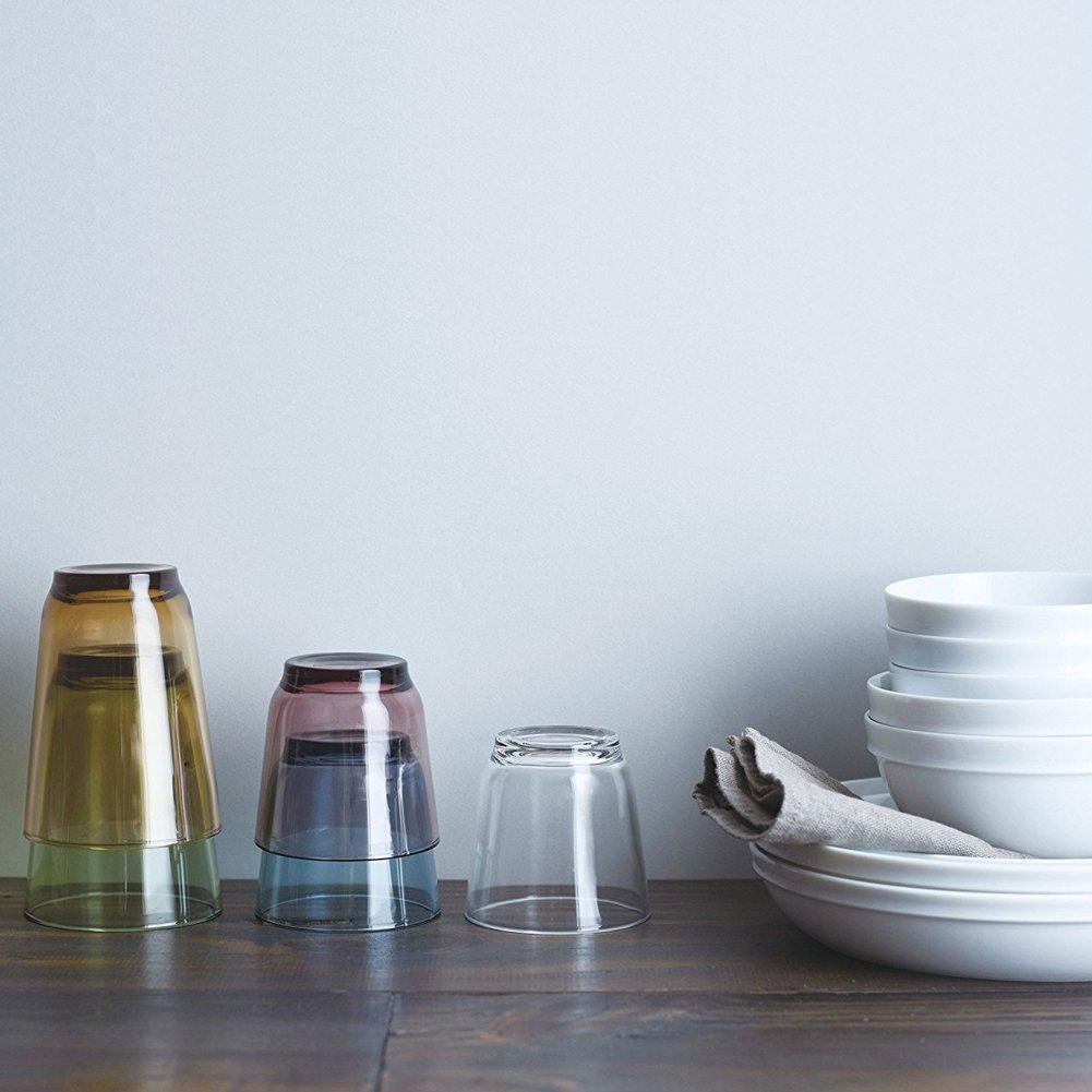 KINTO HIBI 26870 Becher, 220ml, Klar,