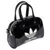 adidas Originals Adicolor Serie Verstellbarer Schultergurt Vorn Markenaufdruck Jelly Bowlingtasche Unisex Handtasche Schwarz Weiß IX7498