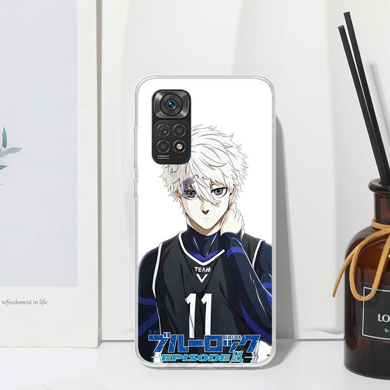 Blue Lock Nagi Seishiro Phone Case For Xiaomi Redmi Note 15 13 14S 14 Pro Plus 12S 11S 10S 12 11E 10 11T Art Fundas Back Cover R