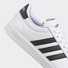 Grand Court Chaussures Blanc Taille cm 2.0 Baskets, Blanc/Noir Core/Chaussures (GW9195), 26,0