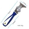 LiTuiLi Couteau à mastic multi-usages 15 en 1 Grattoir à peinture en acier inoxydable Outil de construction pour papier peint Ouvre-boîte Bricolage à domicile