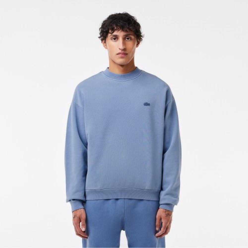 

LACOSTE Мужская толстовка SUMMER PACK Eco Dye [Серый Синий]