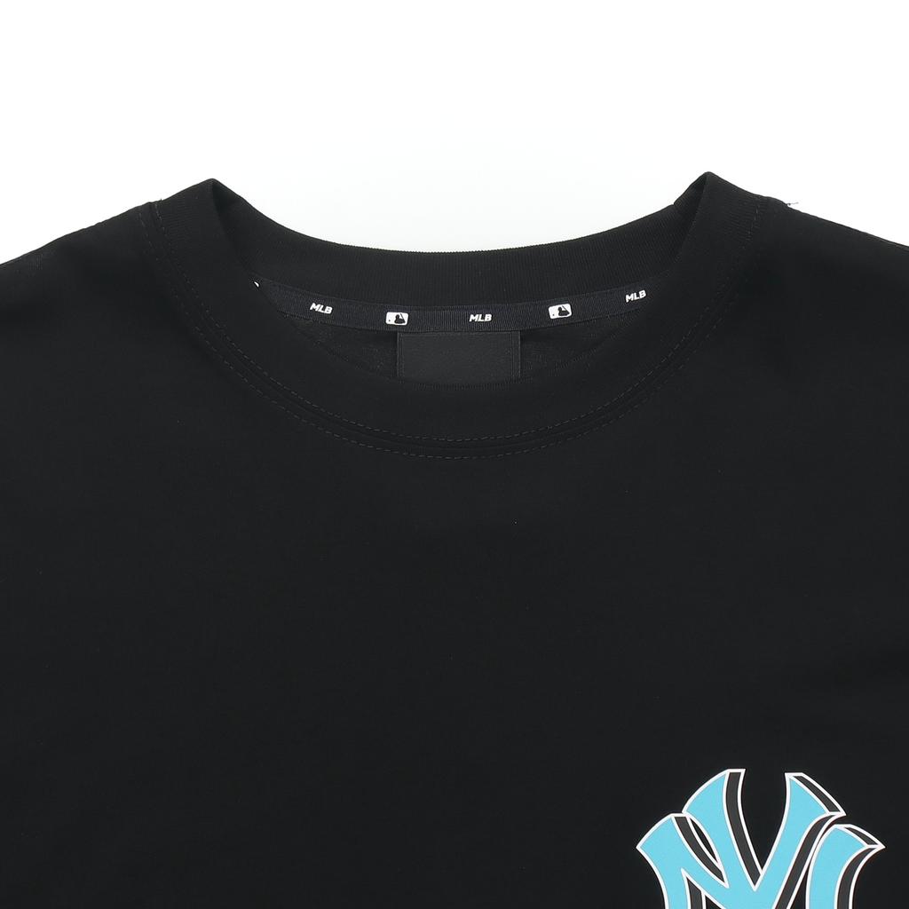 New MLB PRIDE TAG T Shirt Unisex Black 31TST1131-50L