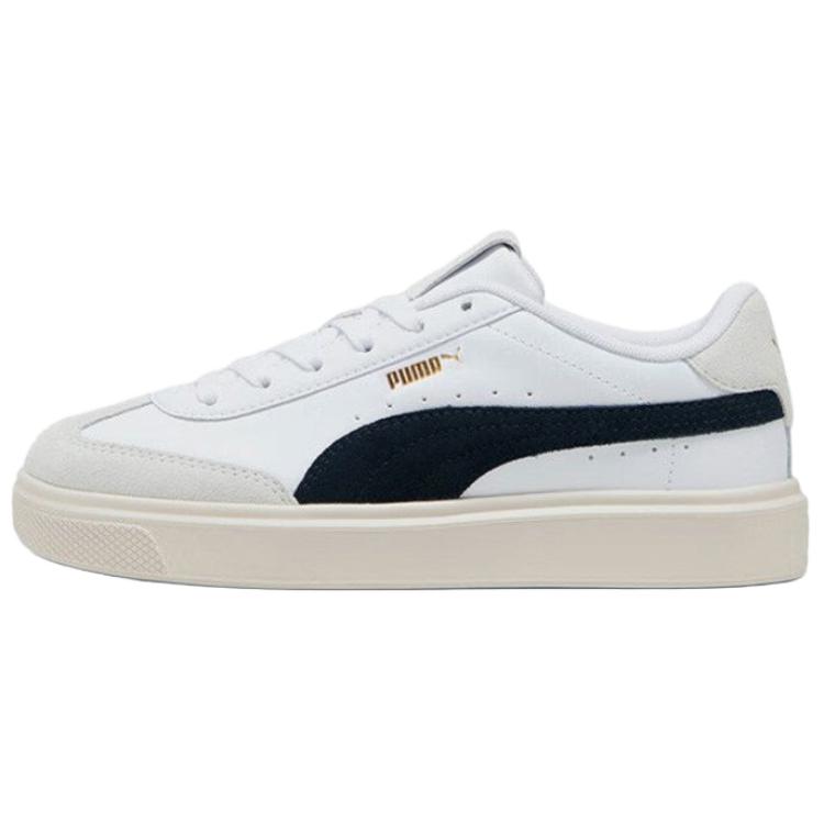 Puma  Lajla T Toe White Black Women Sneakers 397734-03 36