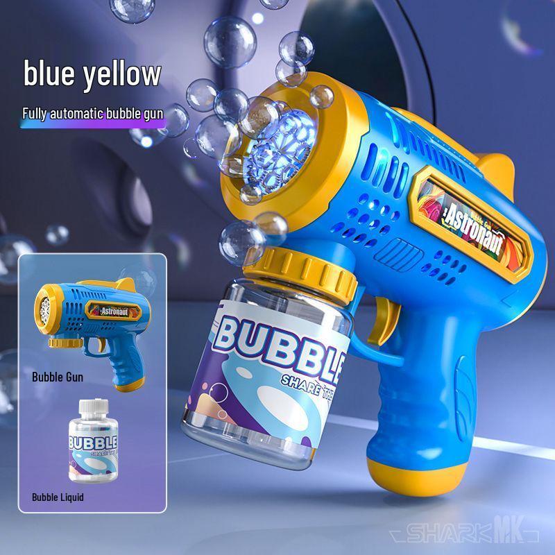2025 New Model Handheld Electric Bubble Gun Toy for Girls