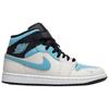 Air Jordan 1 Mid SE Summit White Black Blue Chill IM6567-121