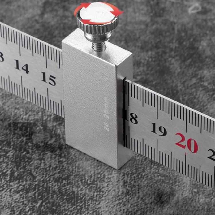 20mm/26mm/29mm Ruler Stops Precise Block for Accurate Measurements In Manufacturing and Research Woodworking Equipment