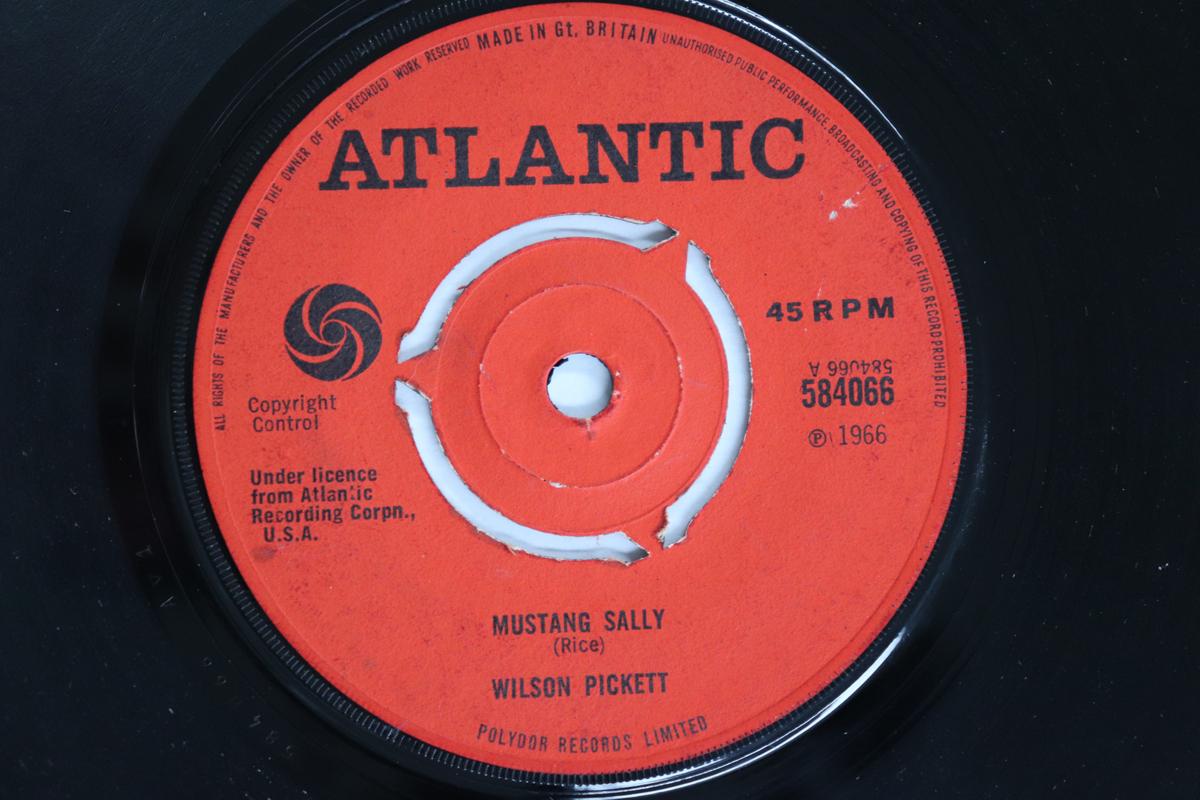 

7inch Record WILSON PICKETT - Mustang Sally 584066 ATLANTIC 1966 UK Soul/Funk Used