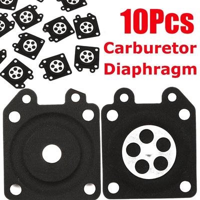 10pcs 28x33mm Carburetor Black Diaphragm For 95-526, 95-526-9, 95-526-9-8