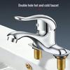 Brass Single-Handle Basin Mixer Faucet
