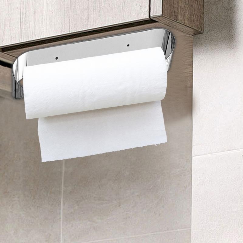 Paper Towel Holder Stainless Steel Hangable Paper Towel Holder Hangable Paper Towel Rack Stainless Steel Kitchen Towel Stand For france