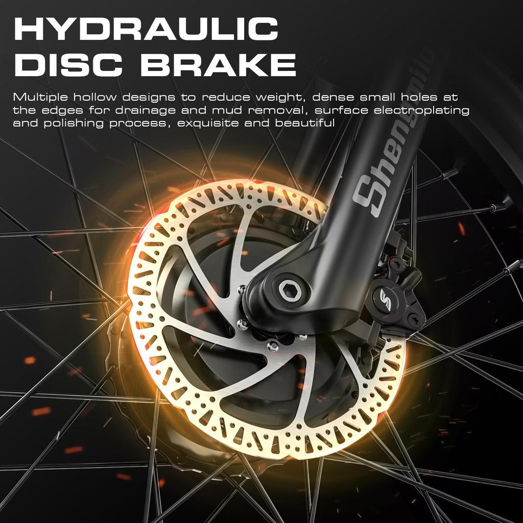 Shengmilo S600 Adult 2000W Men's E-Mountain Ebike with Two Motors, 48V17.5AH840WH Battery,26 Inch Wide Tyre Men's Electric Bike