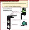 Universal Magnetic Spirit Level with Red Infrared Wall Mount Bracket