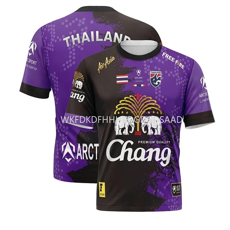 

Футболка унісекс Hot Thailand Changze з 3D-друком, що швидко висихає, повсякденна, з круглим коміром, з короткими рукавами, чоловіча спортивна топка великих розмірів на відкритому повітрі 6XL