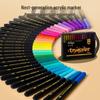 Echter Farbe Quadratischer Marker: Aquarellstift & Acrylkreide Set für Kinder, Bunter Pinsel