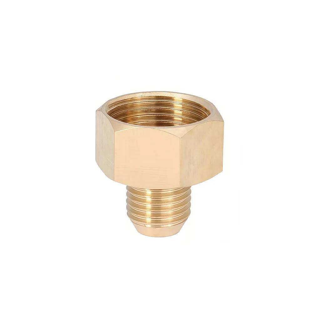 M22 Female to M14 Male Brass Adapter Pressure Washer Connector Quick Connect Fitting for High Pressure Gun Hose 4500 PSI