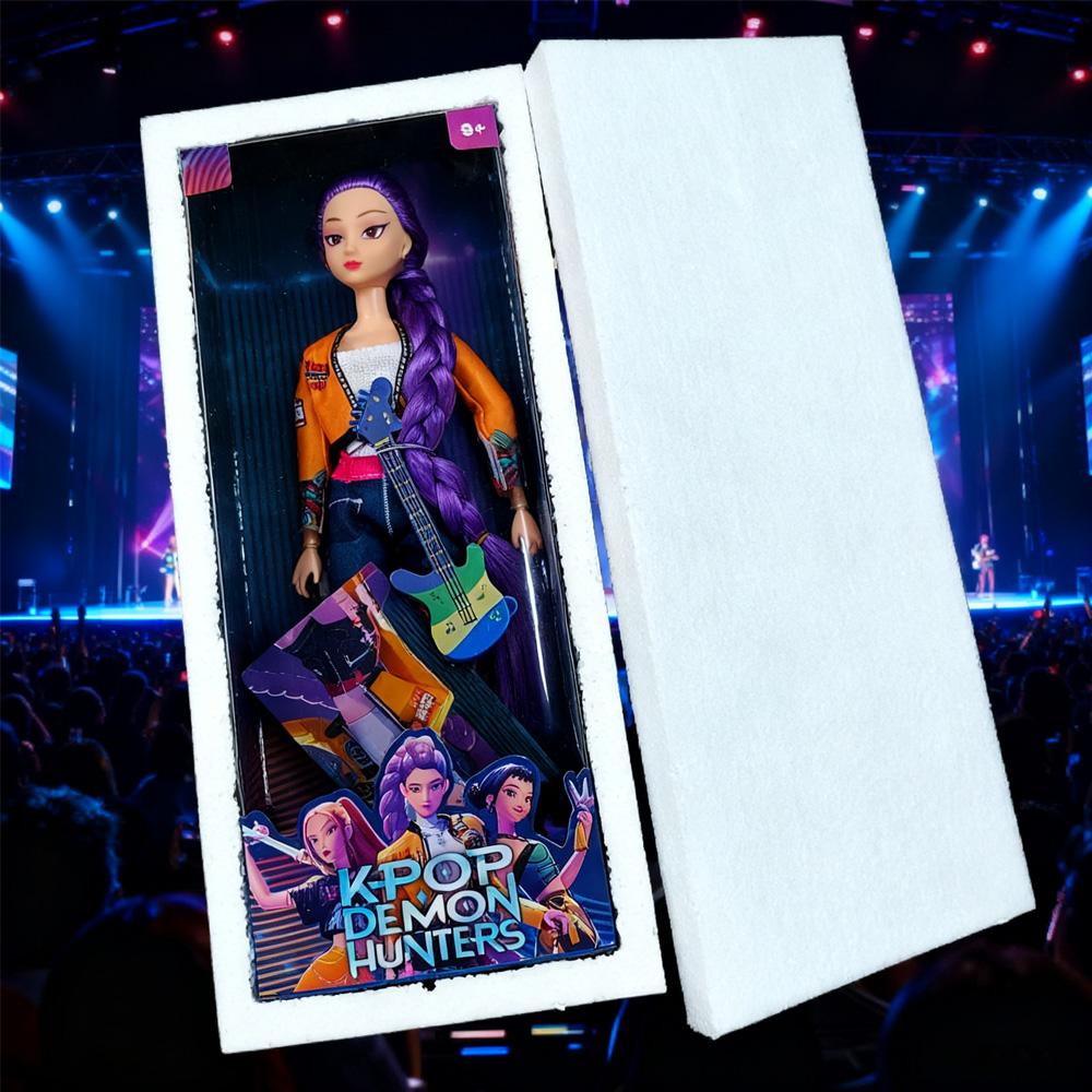 Bestseller K-Pop Dämonenjäger 30cm Vinylpuppe - Überraschungs-Geburtstagsgeschenk für Mädchen (Rumi/Mira/Zoe)
