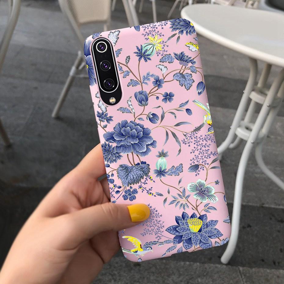 Phone Case For Xiaomi Mi 9 Lite Case Cute Silicone Back Cover For Xiaomi Mi 9 SE Mi9 9SE Mi9lite Phone Shell Soft TPU Bumper