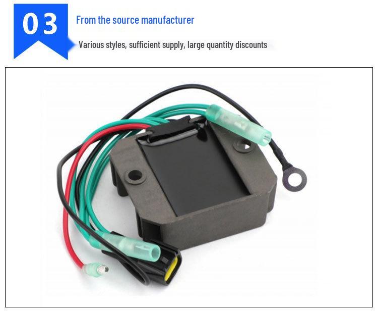 Redresor motor barcă Yamaha 6H0-81960-10-00 pentru modelele 75/80/C90A