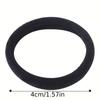 100pcs High Elastic Hair Bands for Girls Black Hairband Rubber Ties Ponytail Holder Scrunchies Kids Hair Accessories