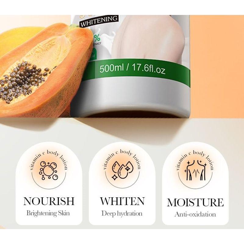 BIOAQUA - Papaya Vitamin C Aufhellende Körperlotion