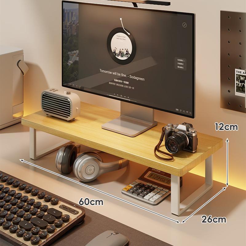 Ollymurs Desktop Monitor Stand with Storage